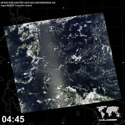 Level 1B Image at: 0445 UTC