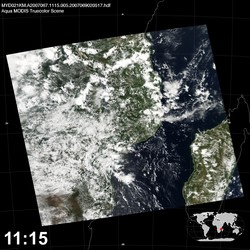 Level 1B Image at: 1115 UTC