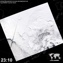 Level 1B Image at: 2310 UTC