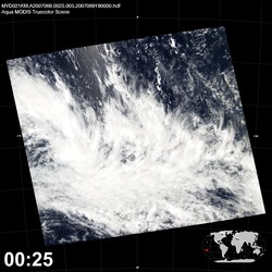 Level 1B Image at: 0025 UTC