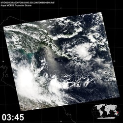 Level 1B Image at: 0345 UTC