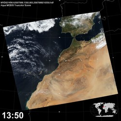 Level 1B Image at: 1350 UTC