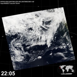 Level 1B Image at: 2205 UTC