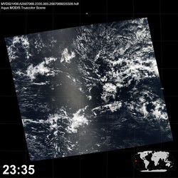 Level 1B Image at: 2335 UTC