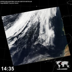 Level 1B Image at: 1435 UTC