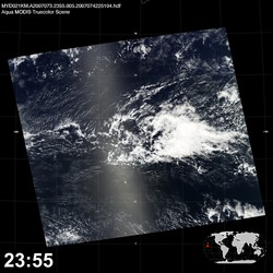 Level 1B Image at: 2355 UTC