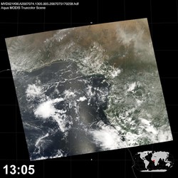 Level 1B Image at: 1305 UTC