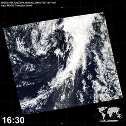 Level 1B Image at: 1630 UTC