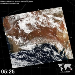 Level 1B Image at: 0525 UTC