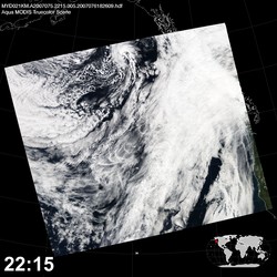 Level 1B Image at: 2215 UTC