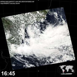 Level 1B Image at: 1645 UTC