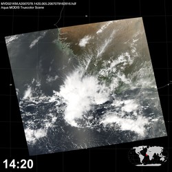 Level 1B Image at: 1420 UTC