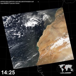 Level 1B Image at: 1425 UTC