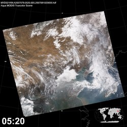 Level 1B Image at: 0520 UTC