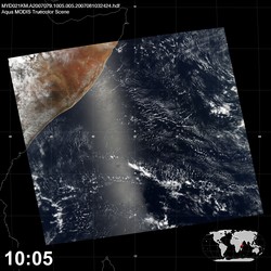 Level 1B Image at: 1005 UTC