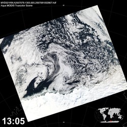 Level 1B Image at: 1305 UTC