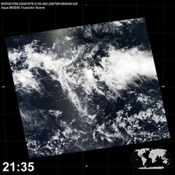 Level 1B Image at: 2135 UTC