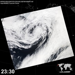 Level 1B Image at: 2330 UTC