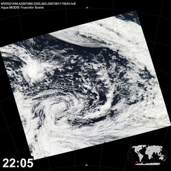 Level 1B Image at: 2205 UTC