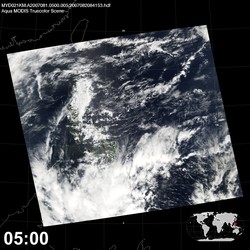 Level 1B Image at: 0500 UTC