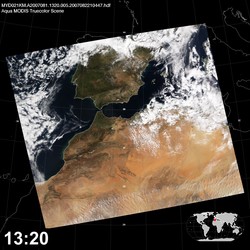 Level 1B Image at: 1320 UTC