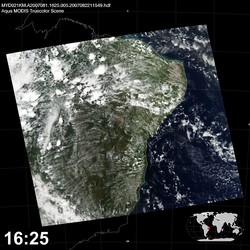 Level 1B Image at: 1625 UTC