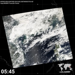 Level 1B Image at: 0545 UTC