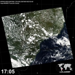 Level 1B Image at: 1705 UTC