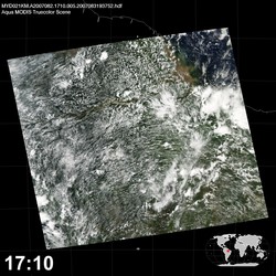 Level 1B Image at: 1710 UTC