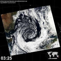 Level 1B Image at: 0325 UTC