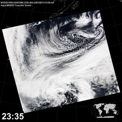 Level 1B Image at: 2335 UTC