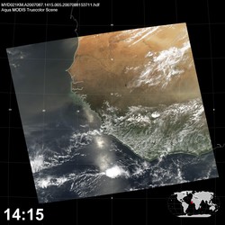 Level 1B Image at: 1415 UTC