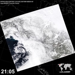 Level 1B Image at: 2105 UTC