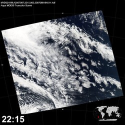 Level 1B Image at: 2215 UTC