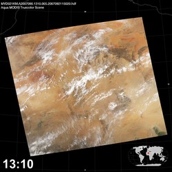 Level 1B Image at: 1310 UTC