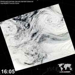 Level 1B Image at: 1605 UTC