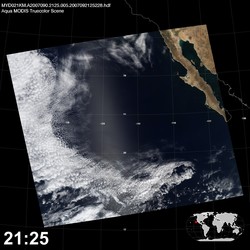 Level 1B Image at: 2125 UTC