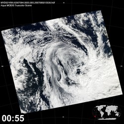 Level 1B Image at: 0055 UTC