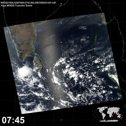 Level 1B Image at: 0745 UTC