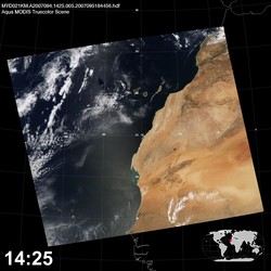 Level 1B Image at: 1425 UTC