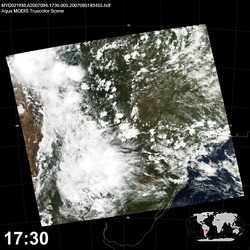 Level 1B Image at: 1730 UTC