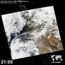 Level 1B Image at: 2105 UTC