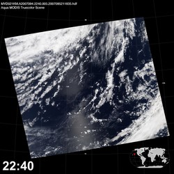 Level 1B Image at: 2240 UTC