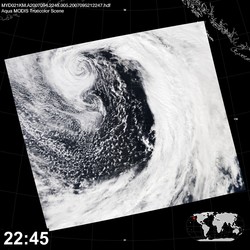 Level 1B Image at: 2245 UTC