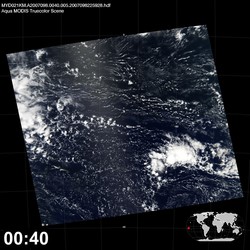 Level 1B Image at: 0040 UTC