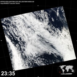 Level 1B Image at: 2335 UTC