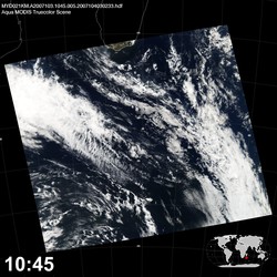 Level 1B Image at: 1045 UTC