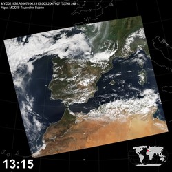 Level 1B Image at: 1315 UTC