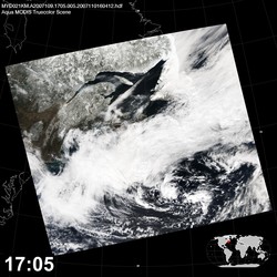 Level 1B Image at: 1705 UTC