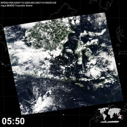 Level 1B Image at: 0550 UTC